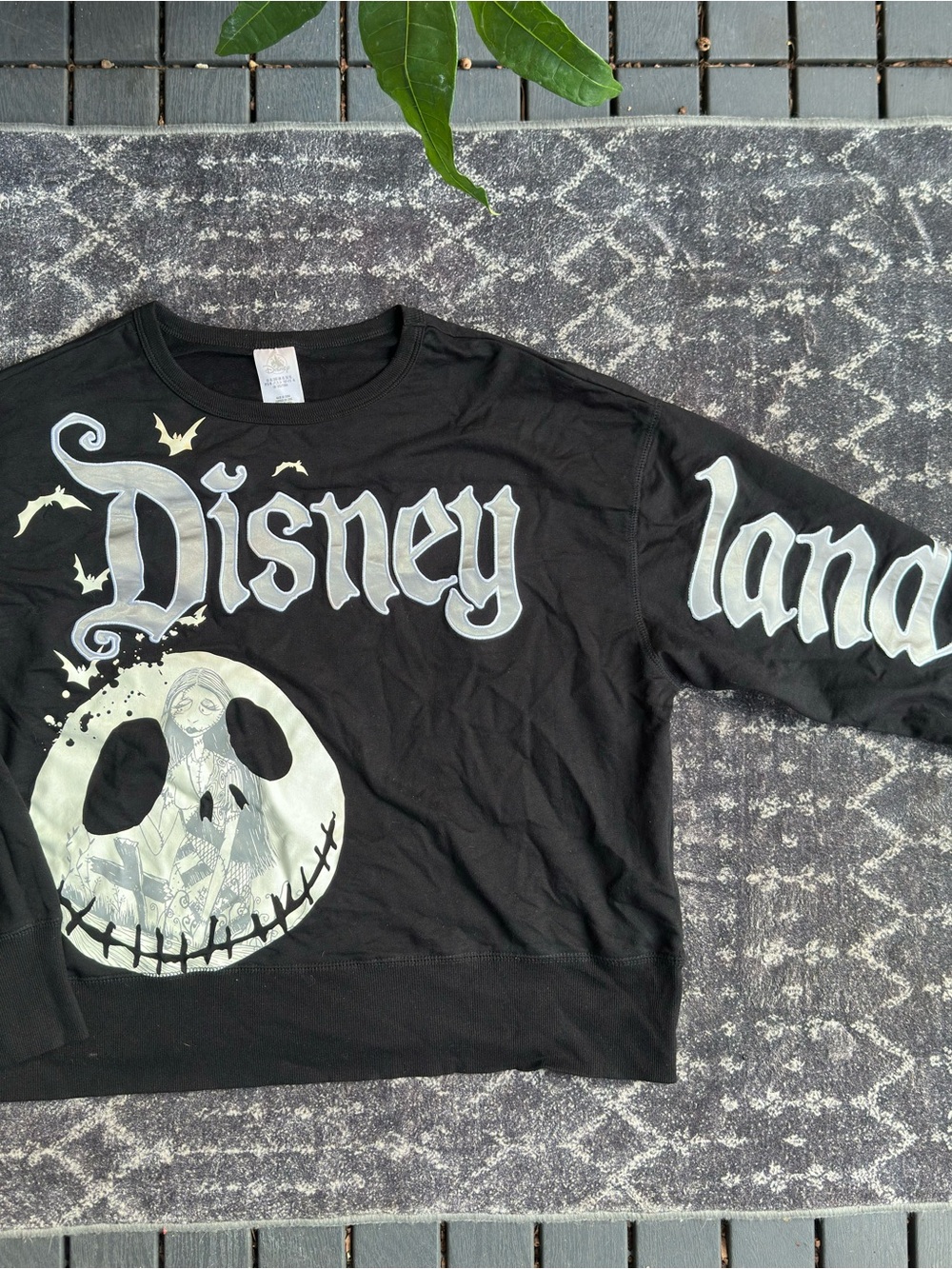 Disney Black 'Nightmare Before Christmas' Kids  spirit jersey
